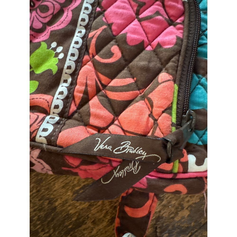 Vera Bradley Quilted Floral Crossbody Bag - Picture 7 of 7